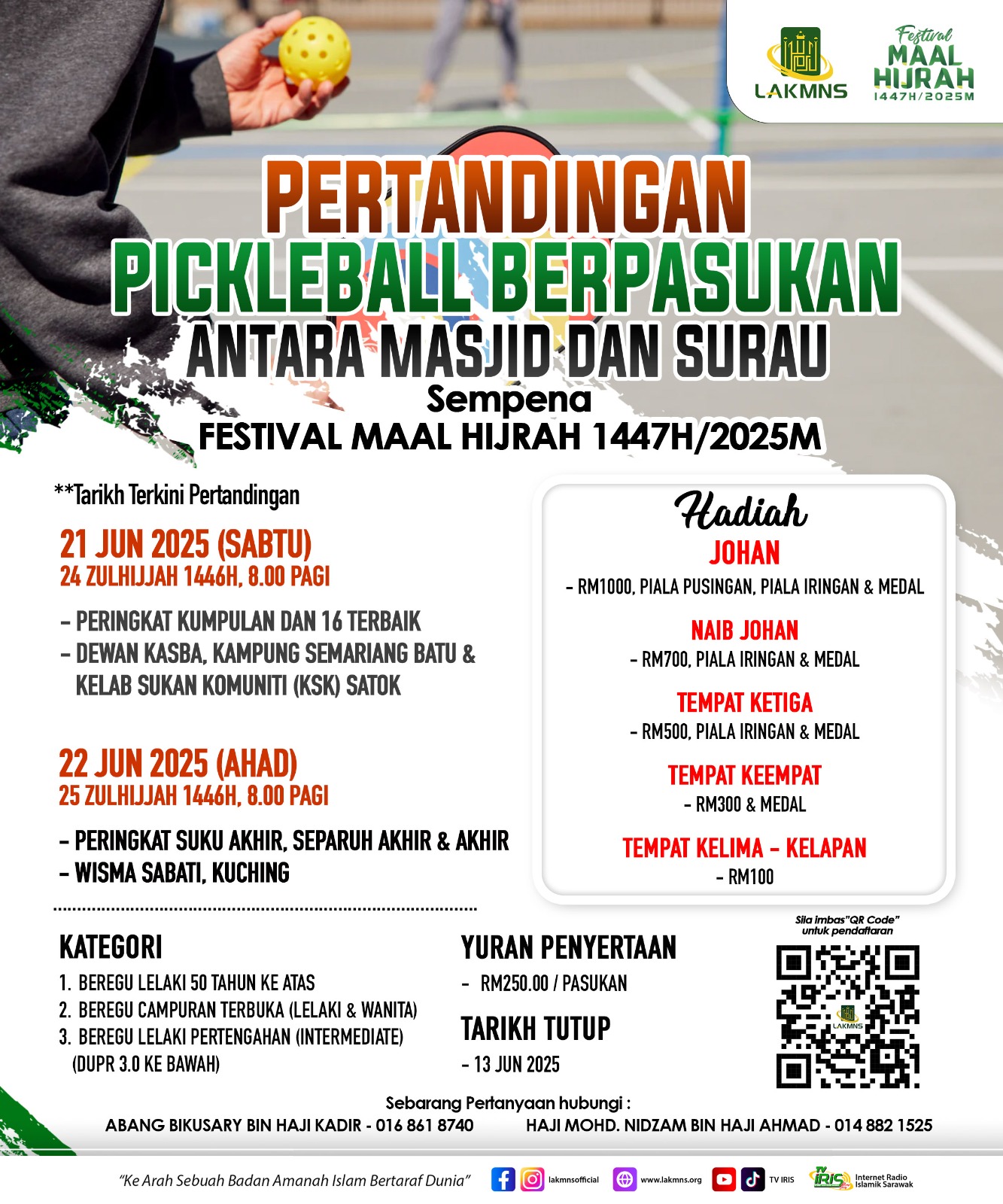 Pertandingan Pickleball